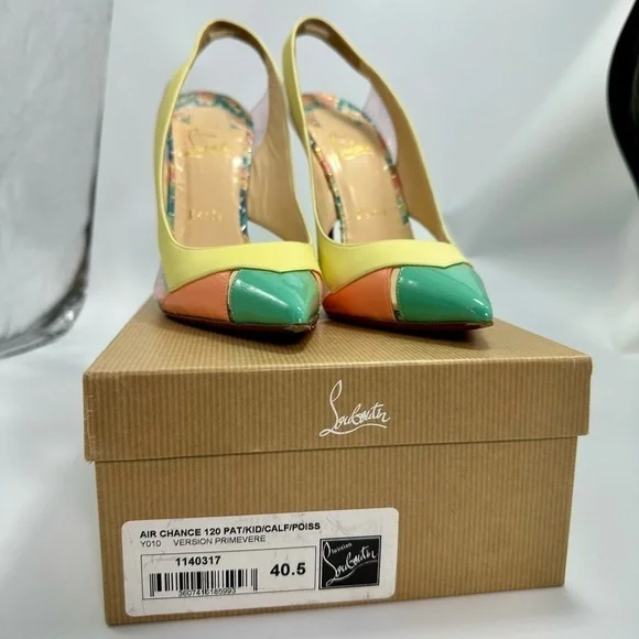 Christian Louboutin Air Chance 120 Primevere size 10.5 - Picture 15 of 16